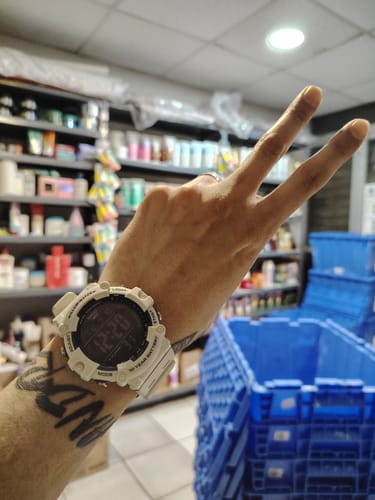 Customer photo review of Reloj Casio Vintage AE-1500WH-8B2VDF Pantalla Negativa