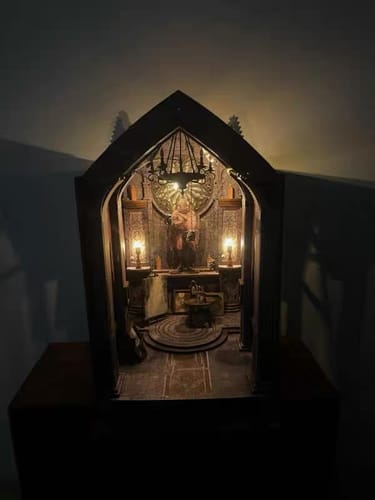 Customer photo review of Quiet Night Prayer Book Nook