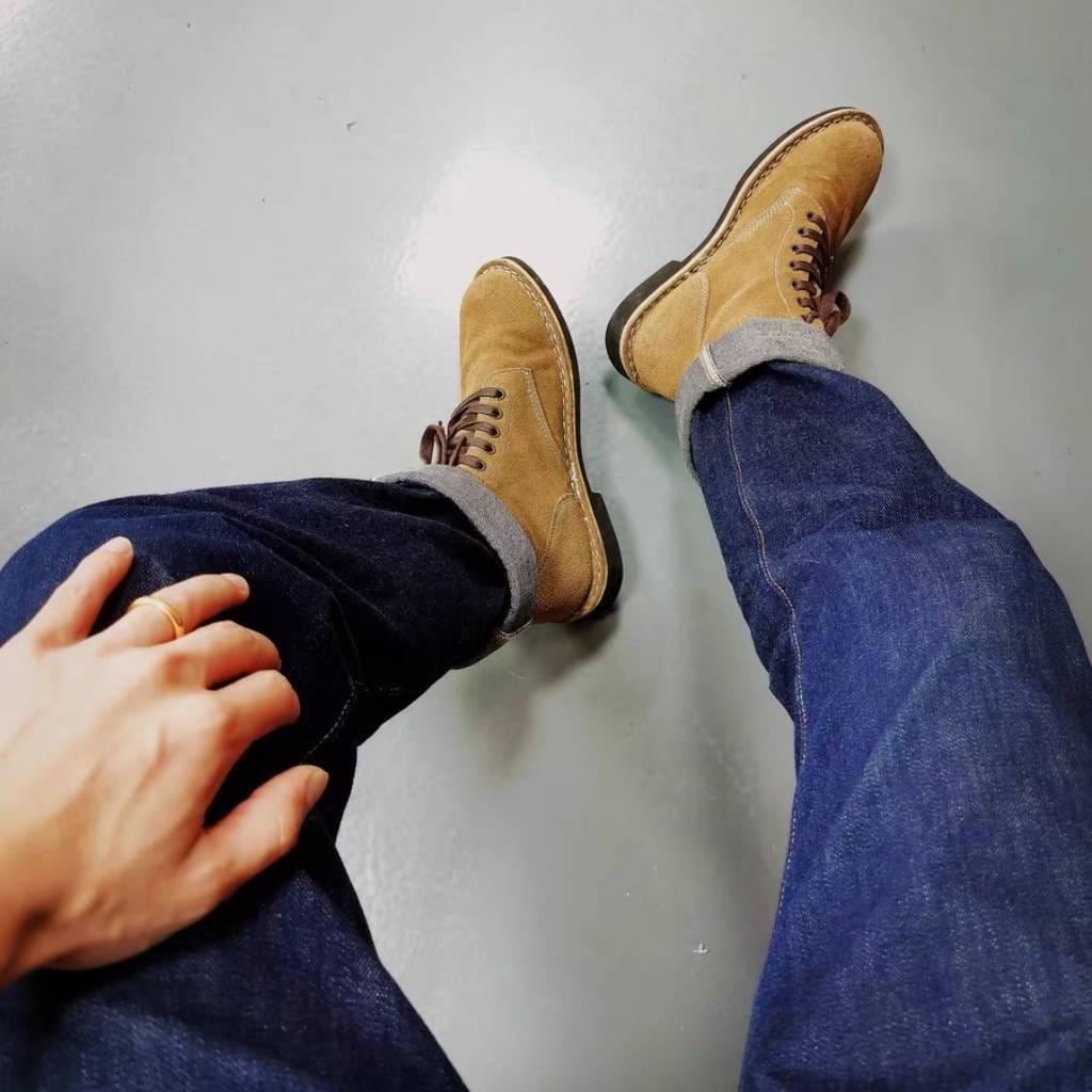Customer photo review of M-43 Desert Mid-Calf Martin Boots