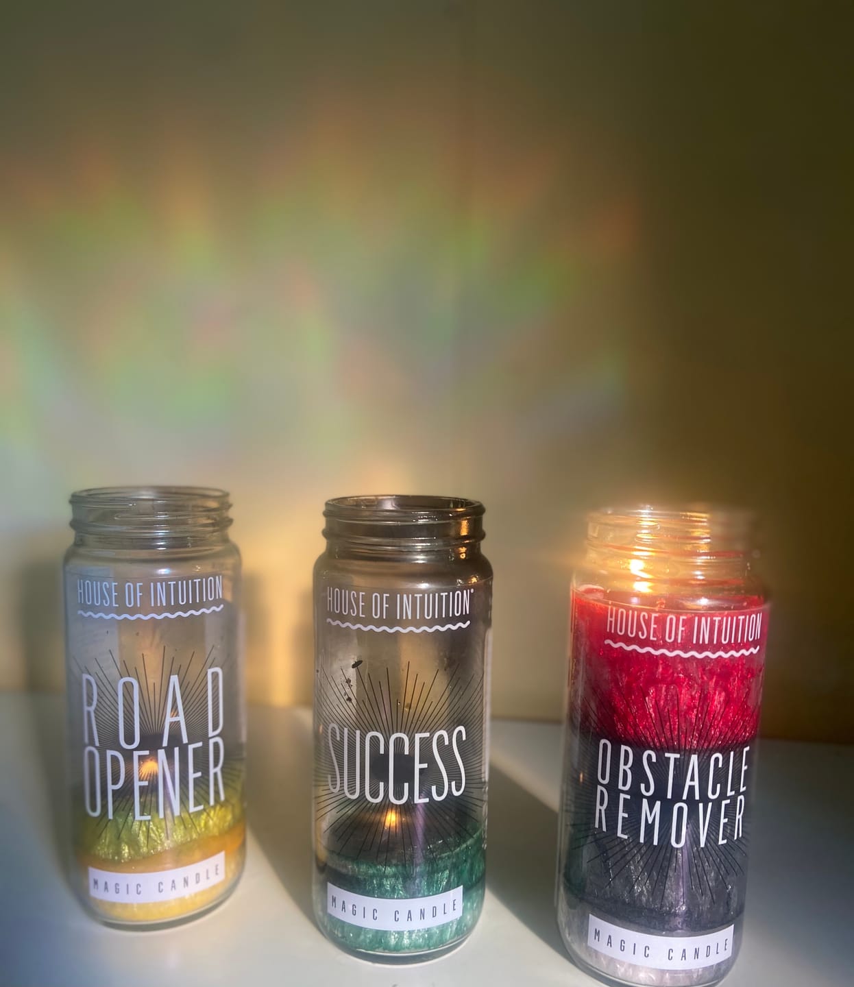 Customer photo review of Rebirth Magic Candle