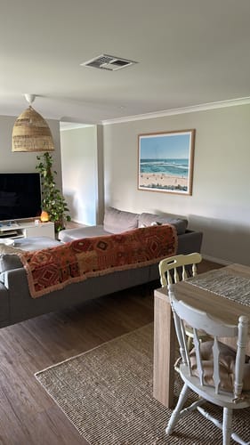 Customer photo review of Beach Days, Yallingup Art Print