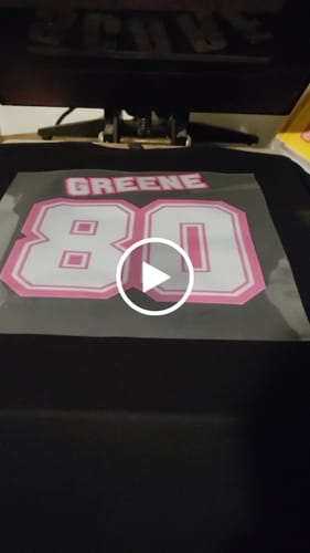 Customer video review of Custom DTF Gang Sheet