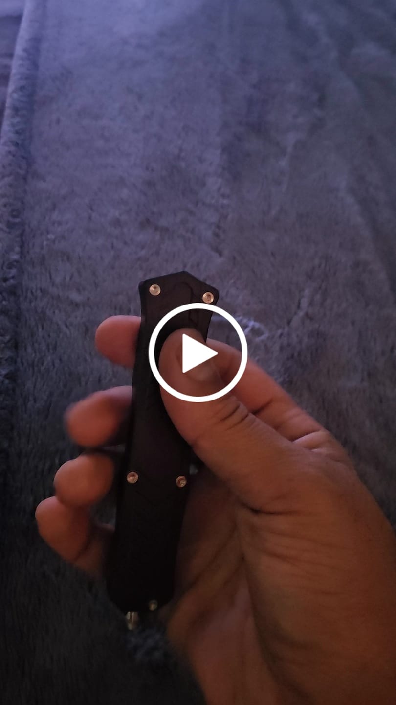 Customer video review of VT Emperor D2 OTF Knife