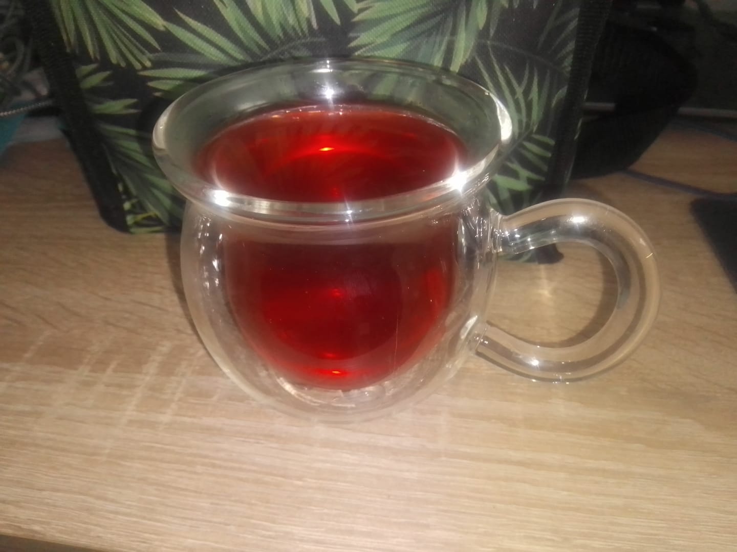 Customer photo review of Glas Kessel Tasse - Doppelwandig