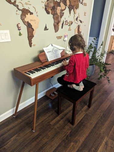 Customer photo review of Donner DDP-80 木目調 電子ピアノ
