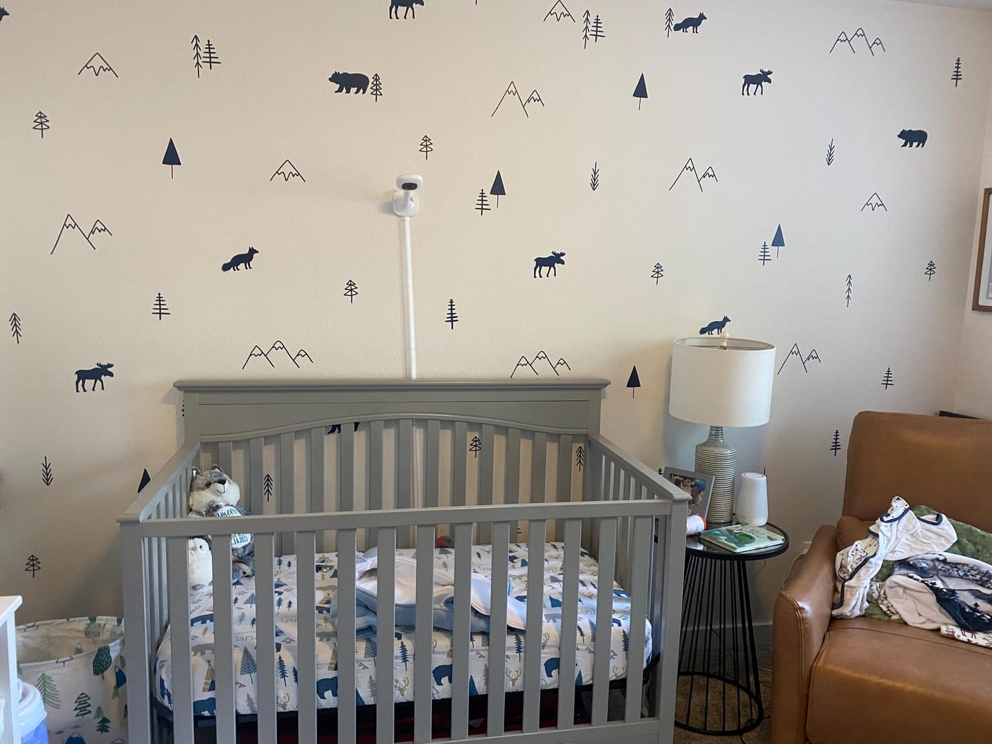 Customer photo review of Wilderness Wall Decals