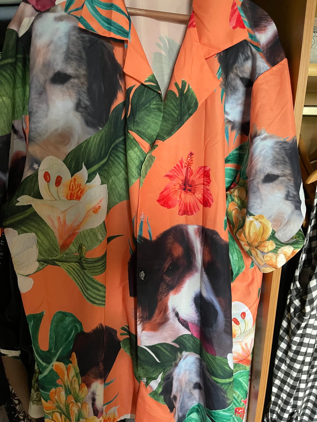 Customer photo review of Dein Foto - Individuelles Hawaiihemd
