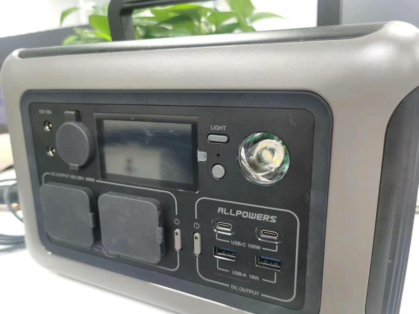 Customer photo review of ALLPOWERS R600 Portable Power Station | 299Wh 600W