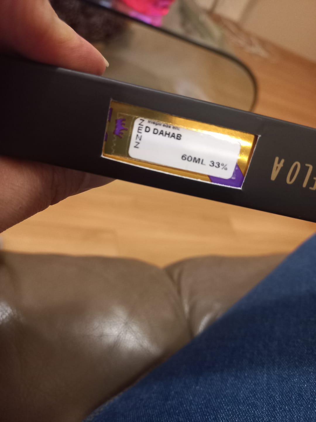 Customer photo review of Perfume Tendencia D DAHAB KAJAL NUEVO JUNIO 2024 zenz