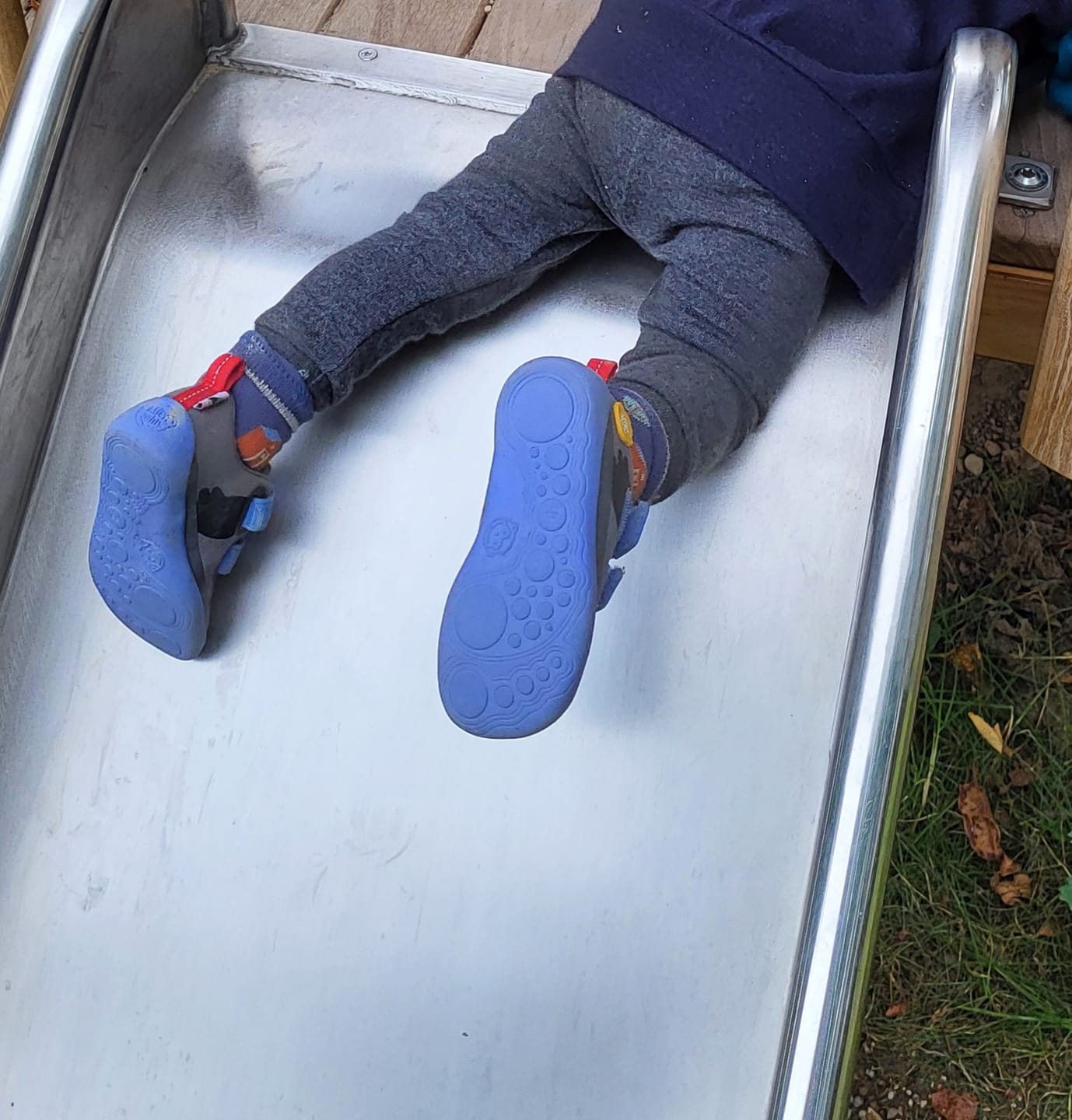 Customer photo review of Upcycling Merino Schmale Hose