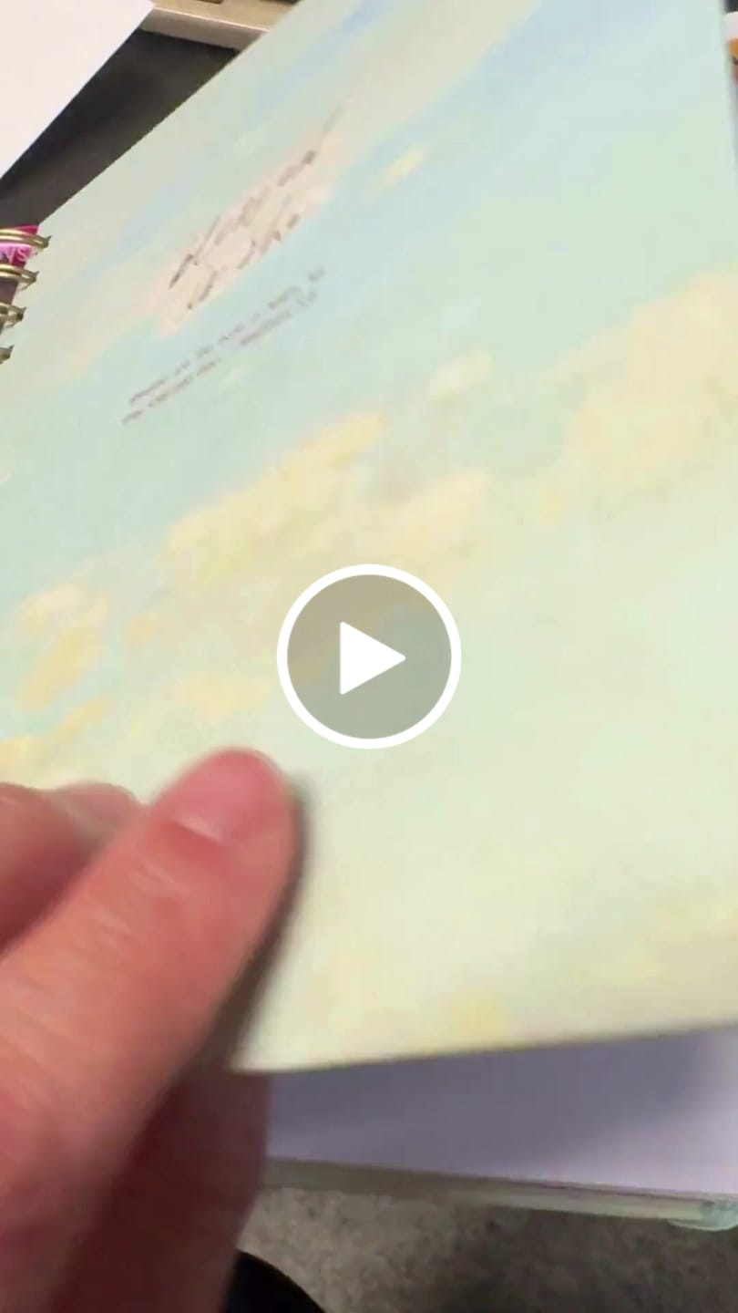 Customer video review of 2024-25 Academic Catholic Liturgical Planner // Mini Layout