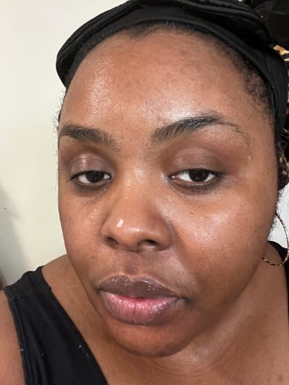Customer photo review of Whipped Tallow Moisturizer