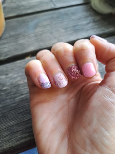 Customer photo review of Glowdip All-in-One Manicure Set