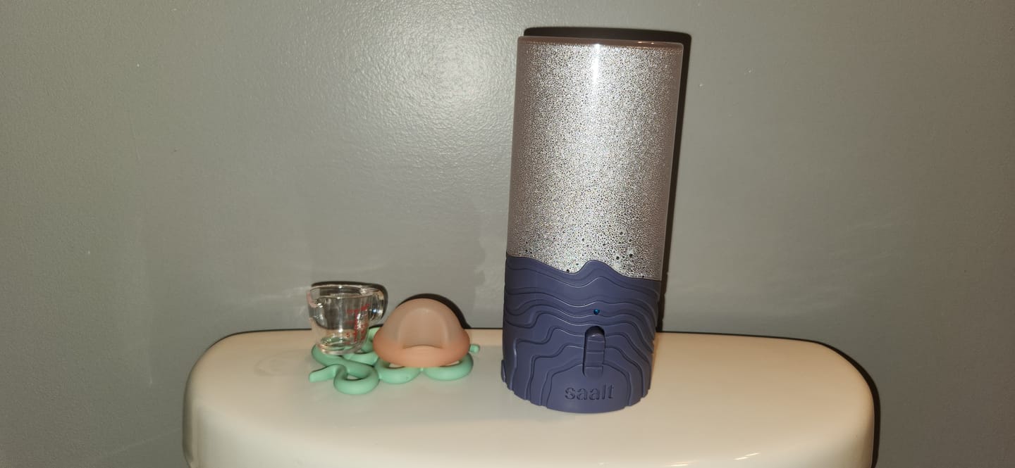 Customer photo review of Saalt Cup + Disc Steamer