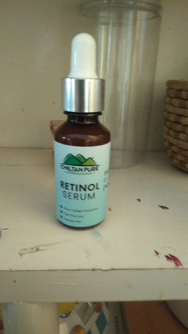 Customer photo review of Retinol Serum - Best for Cystic Acne & Blemishes