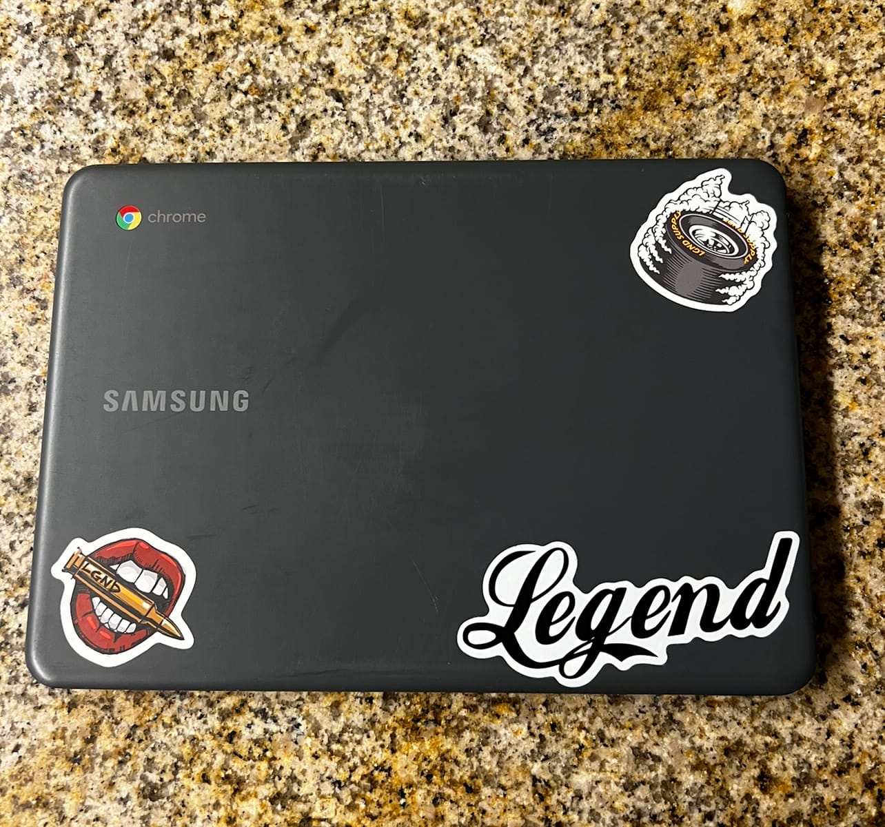 Customer photo review of Legend Decal
