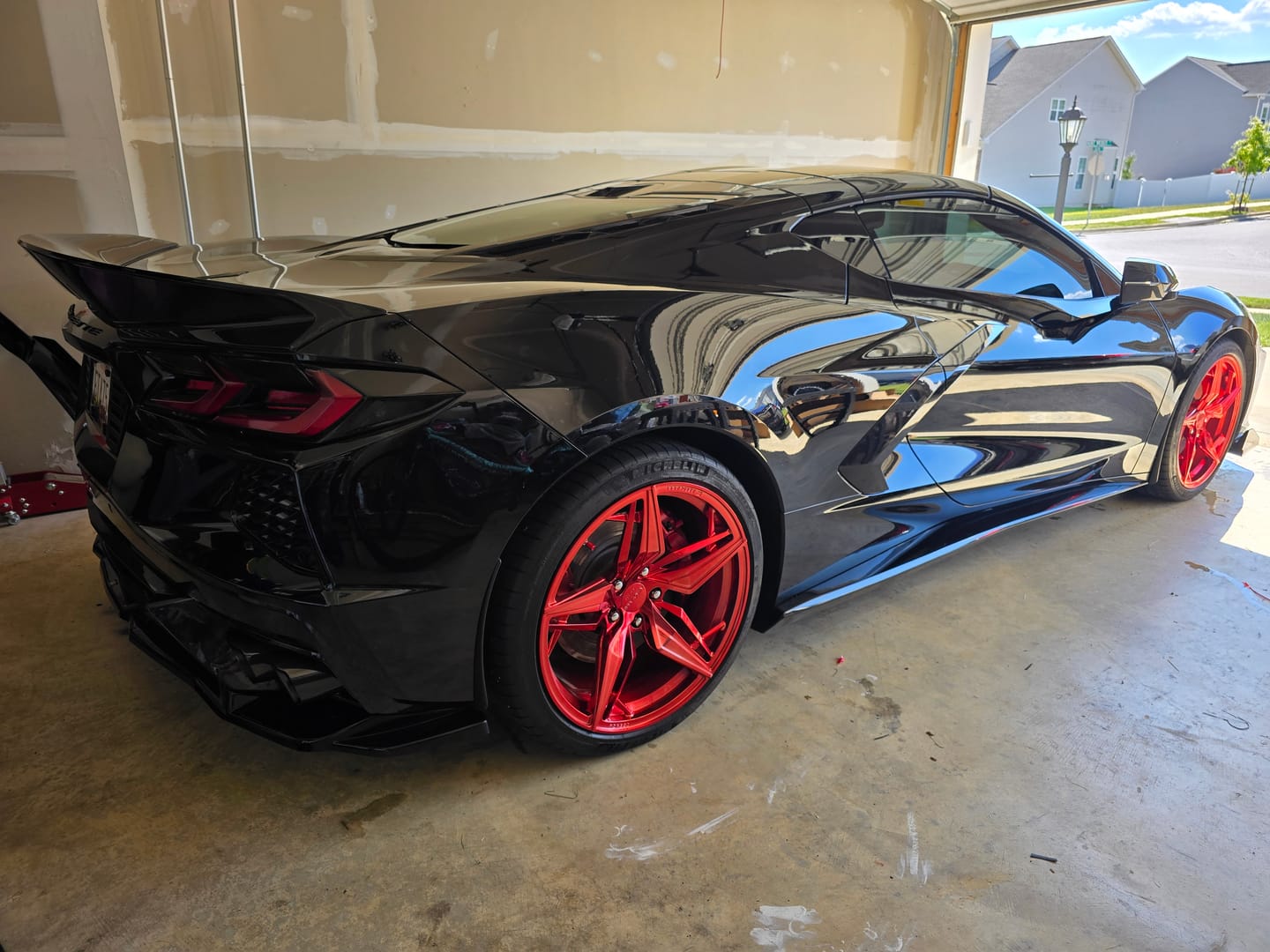 Customer photo review of Chevrolet Corvette C8 Rear Ducktail ReaWing Spoiler