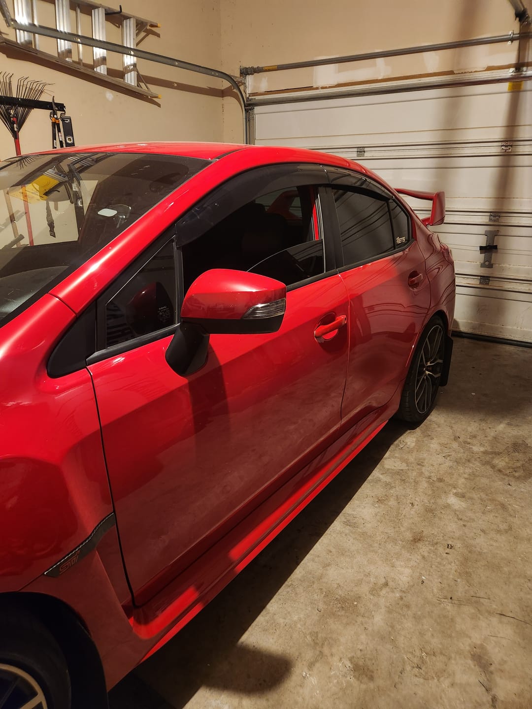 Customer photo review of 2015-21 Subaru WRX | STi Window Visors Wind Deflectors Rain Guards