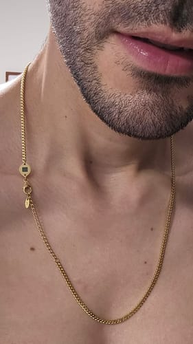 Customer photo review of Cuban Necklace- 3mm