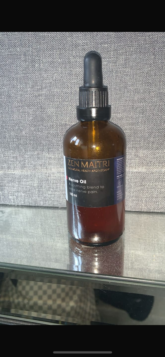 Customer photo review of Nerve Oil | For Sciatica Relief (100ml)