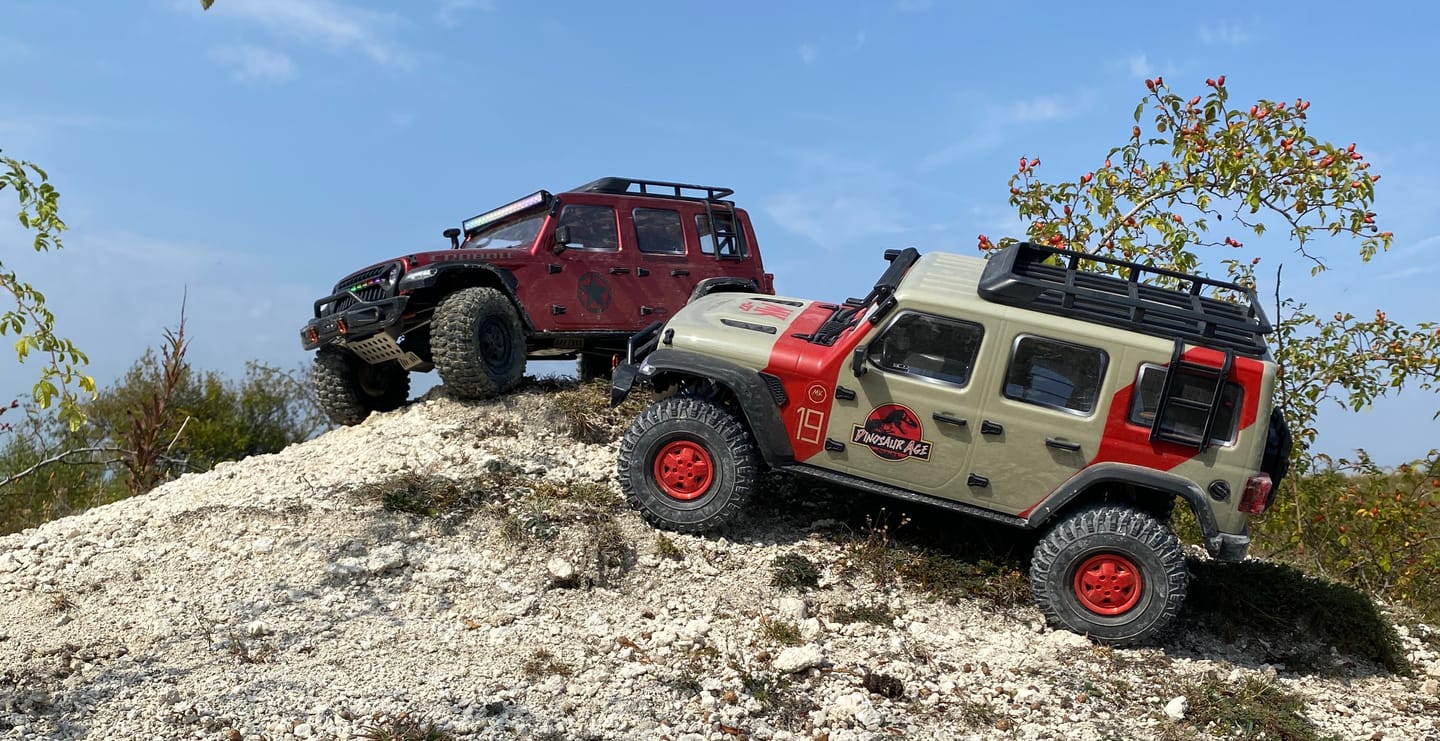 Customer photo review of 1/7 Scale 4WD Brushed RC Crawler MK-07 Hand-Painted