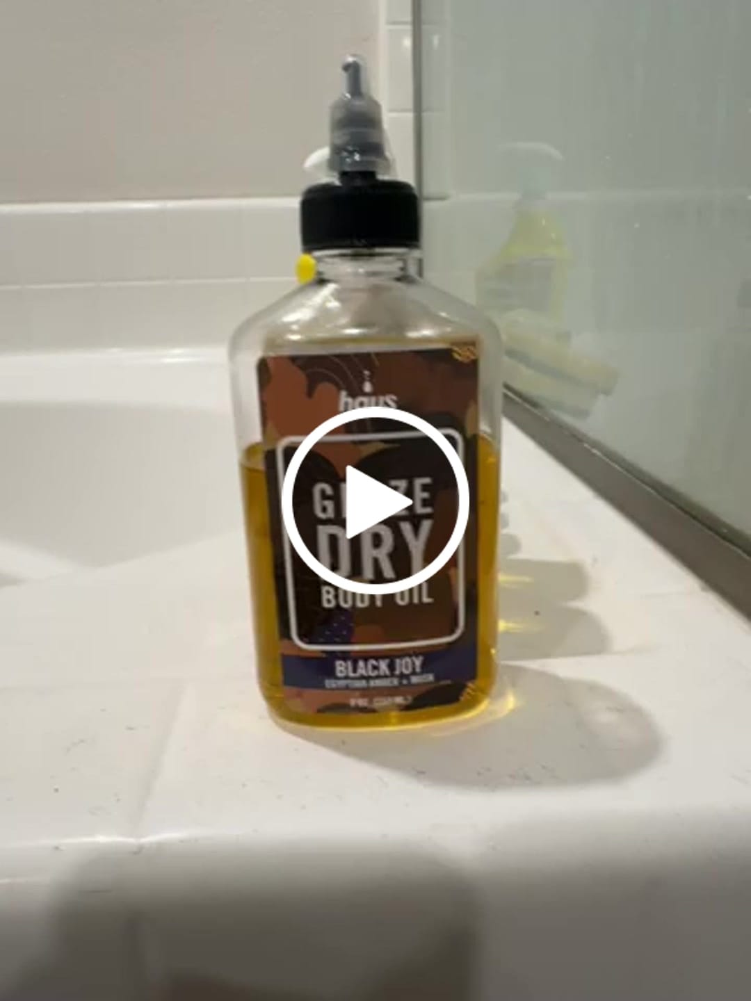Customer video review of GLAZE | Dry Oil Blend for Body