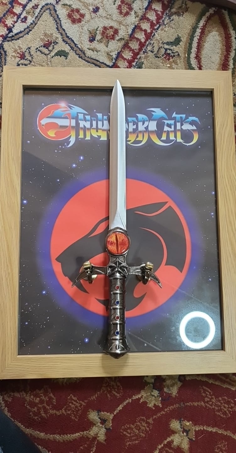 Customer photo review of Thunder Eye Sword Dagger
