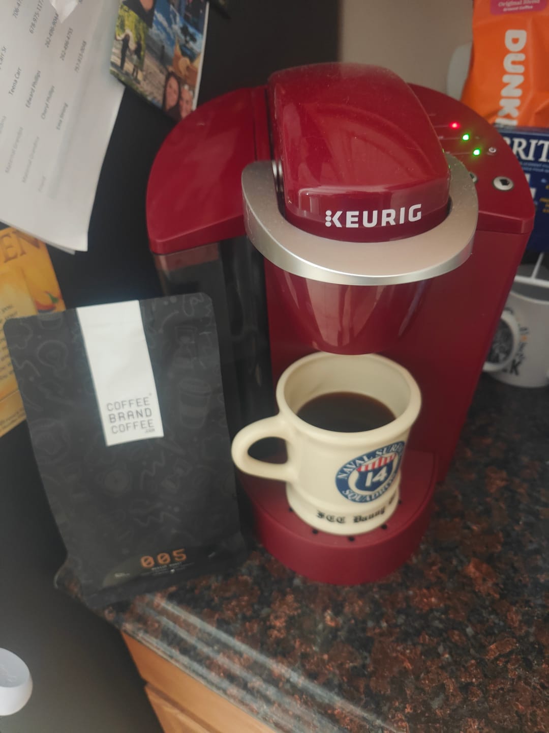 Customer photo review of Bourbon Flavored Coffee