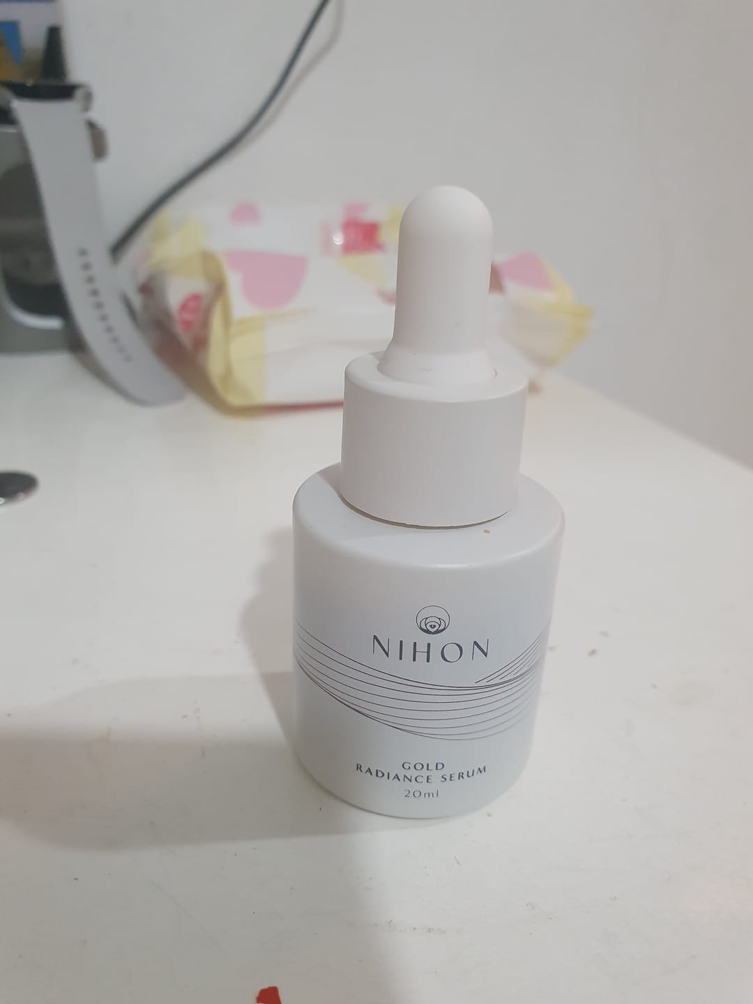 Customer photo review of Gold Radiance Serum