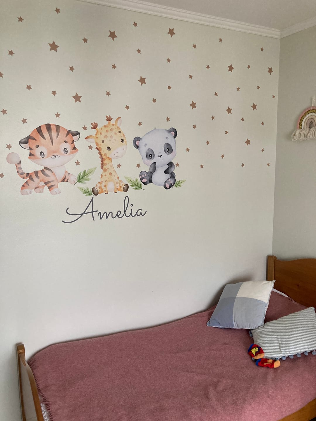 Customer photo review of Tigre, jirafa y panda