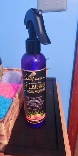 Customer photo review of The Lusterizer Hair & Skin Moisture - Mango