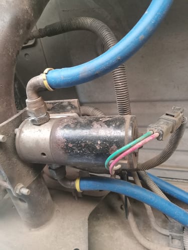 Customer photo review of Fass Fuel Line 1/2" Push Lock Blue Sold By Foot