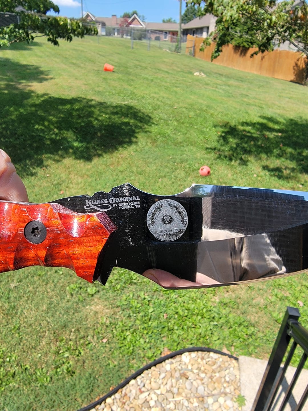 Customer photo review of 2" x 72" Sanding Belts for Stock Removal