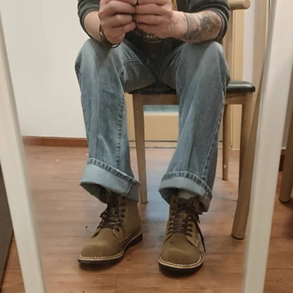 Customer photo review of M-43 Desert Mid-Calf Martin Boots
