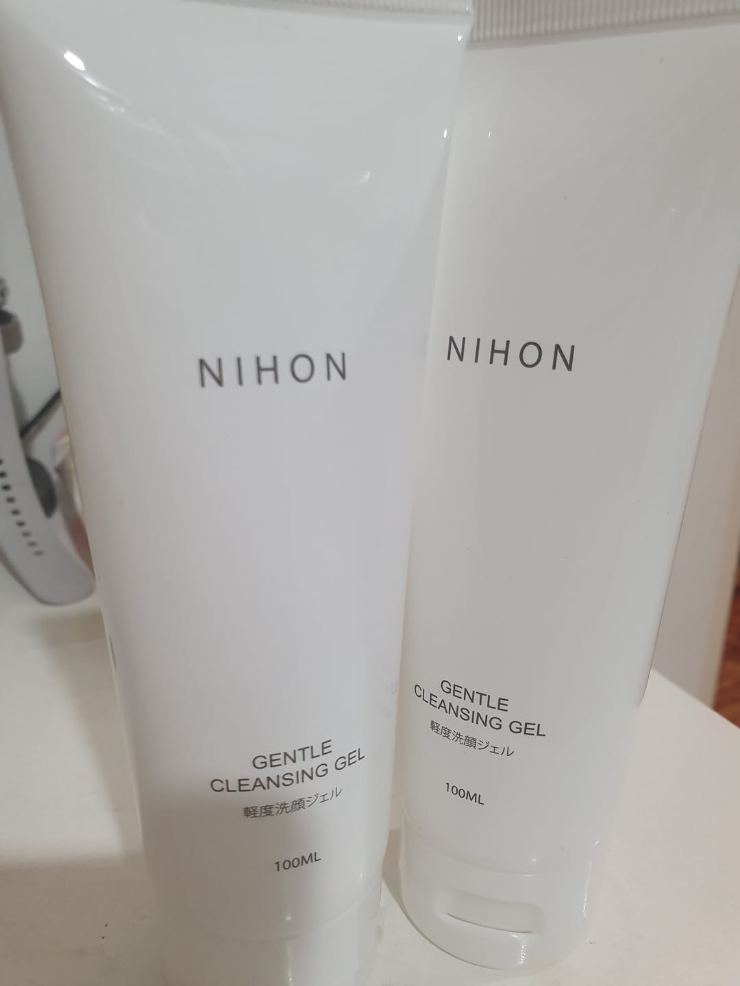 Customer photo review of Gentle Cleansing Gel