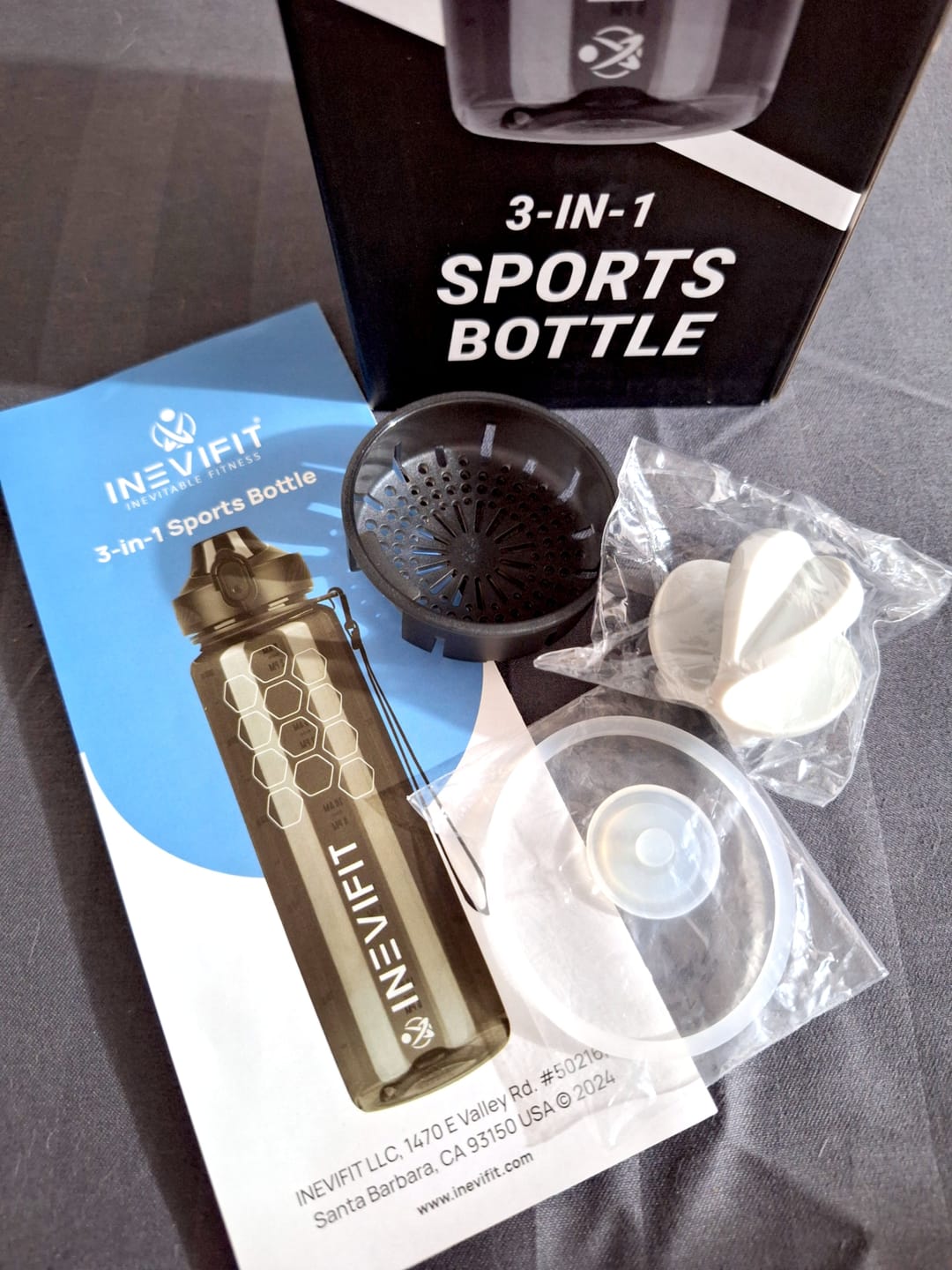 Customer photo review of INEVIFIT | Sports Bottle