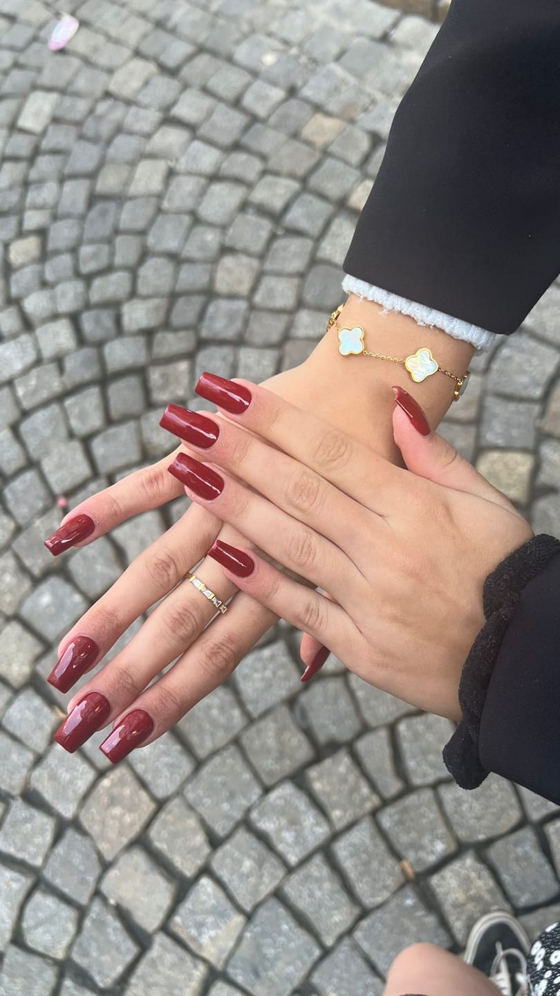 Customer photo review of Clover Perlmutt Armband | 18K vergoldet