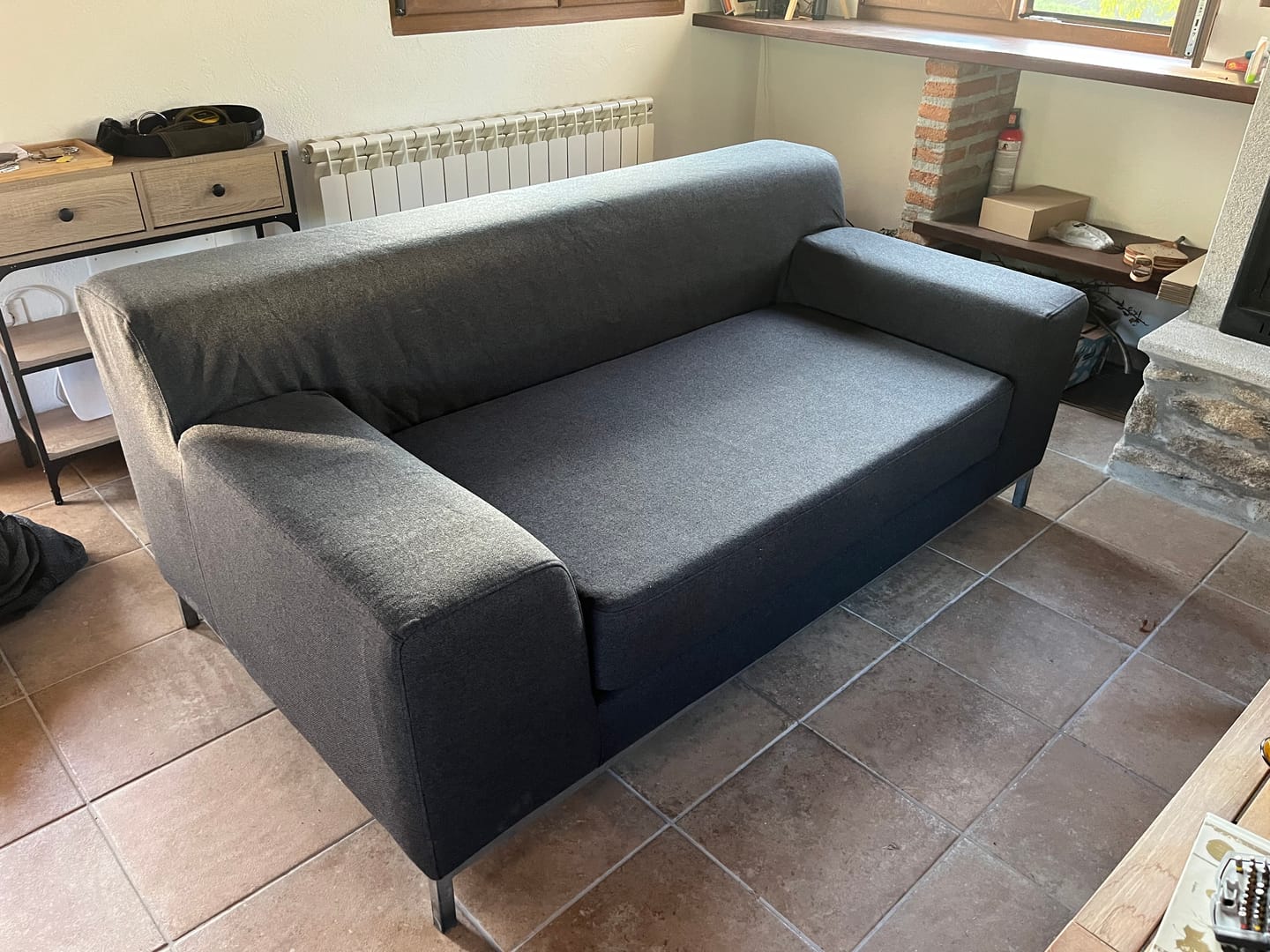 Customer photo review of KRAMFORS 2 Seat IKEA Sofa Cover