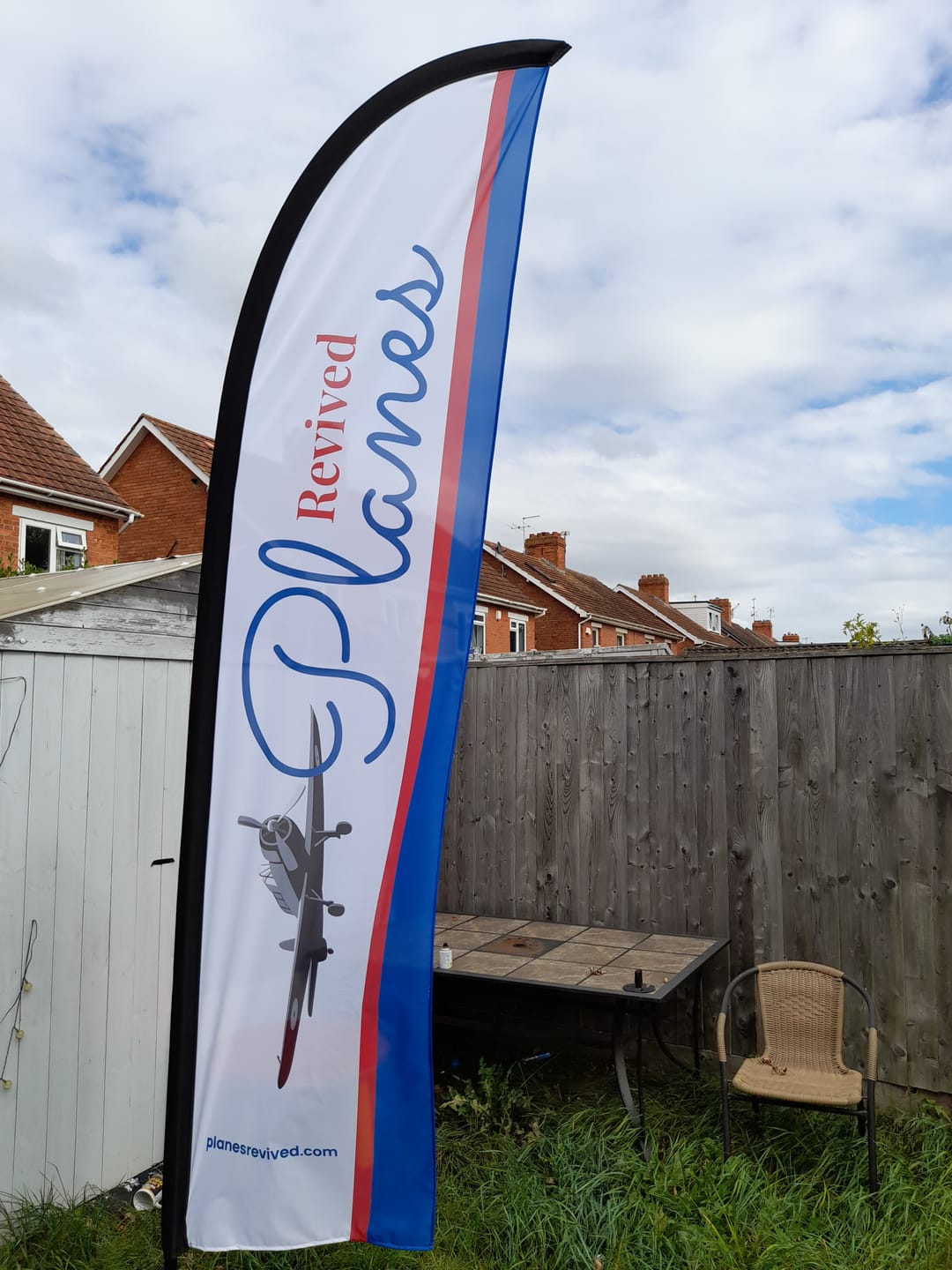 Customer photo review of Feather Flags 3.4m | Premium