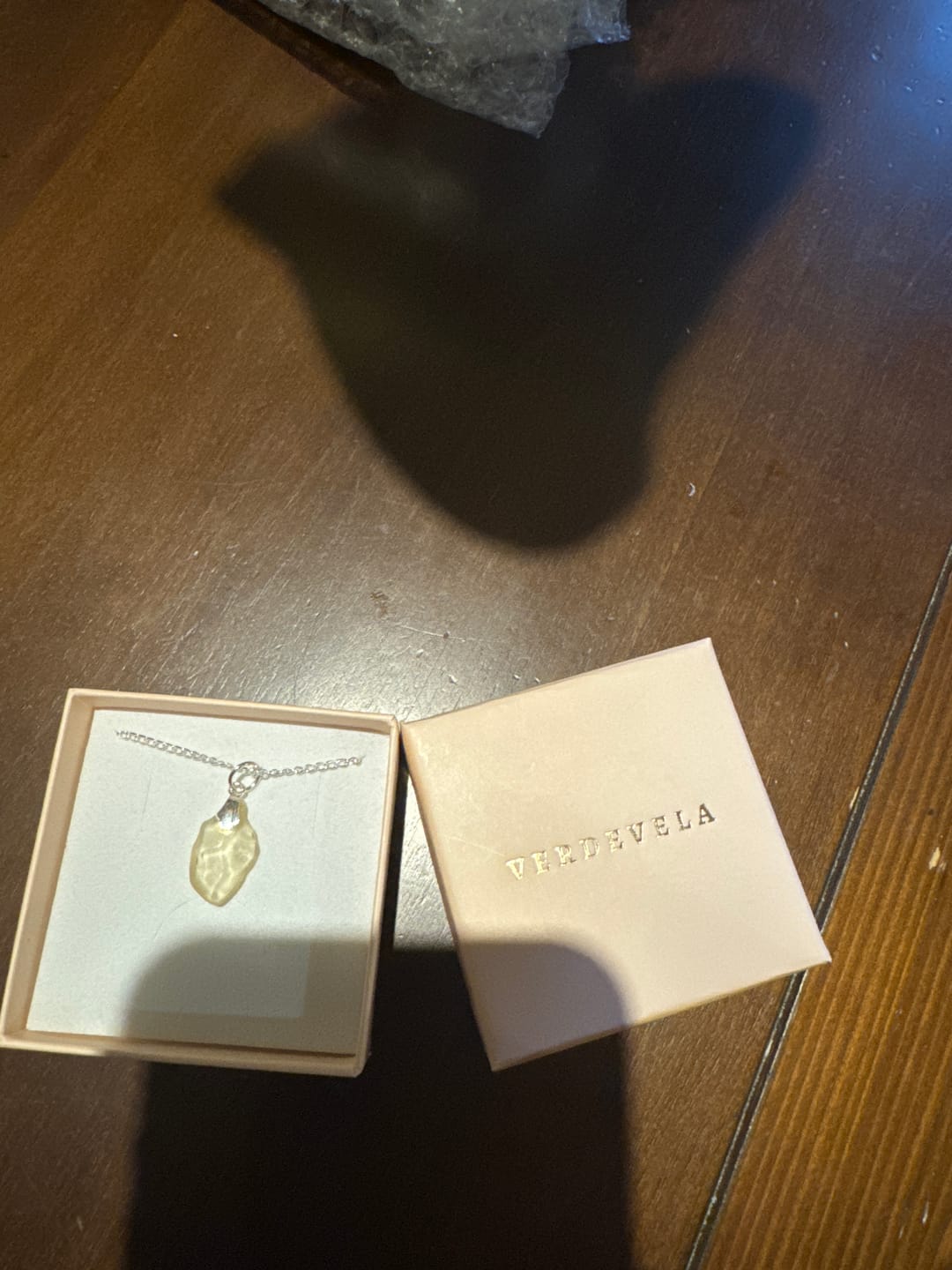Customer photo review of Colgante Cristal de Libia | Espiritualidad - Conciencia