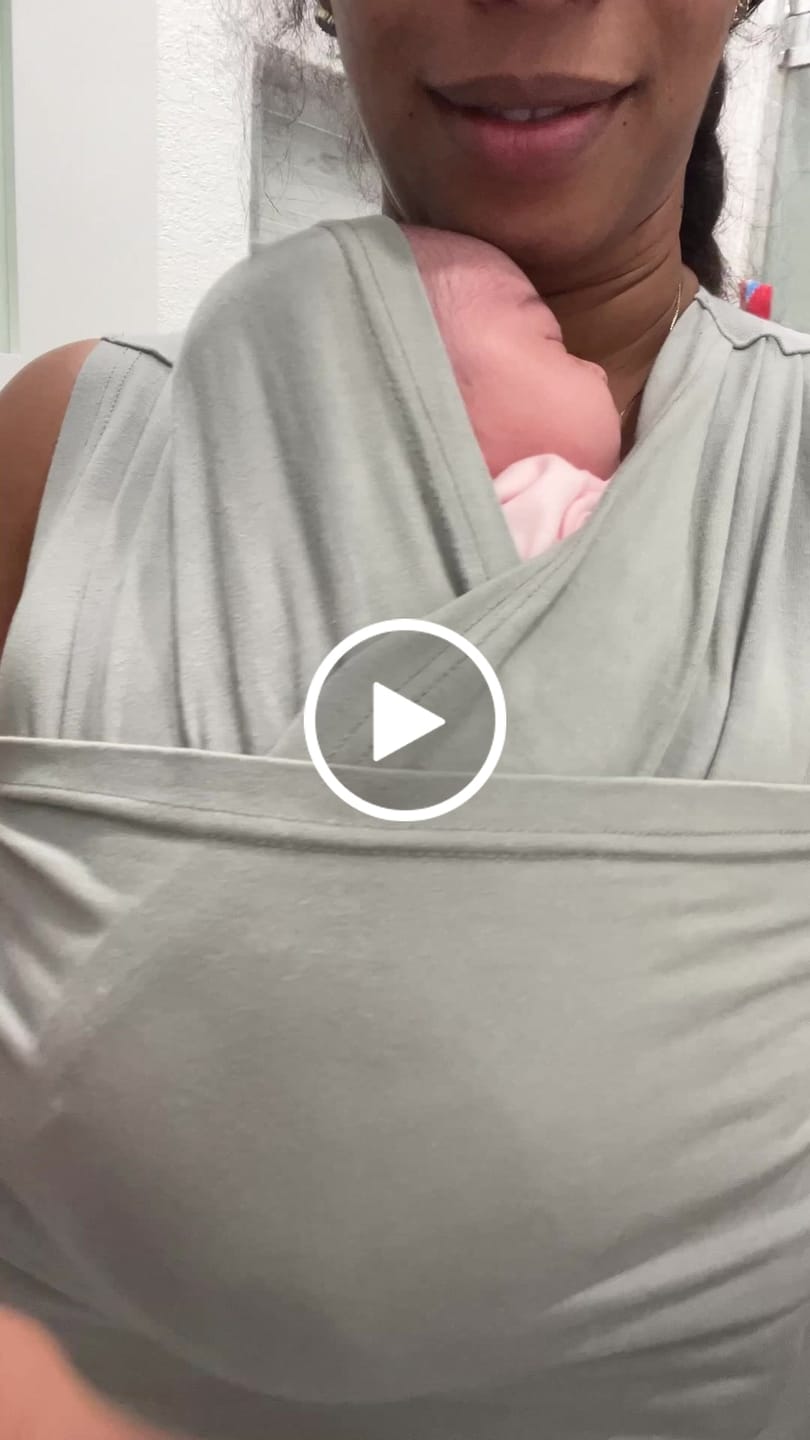 Customer video review of Newborn Carrier in Lunar