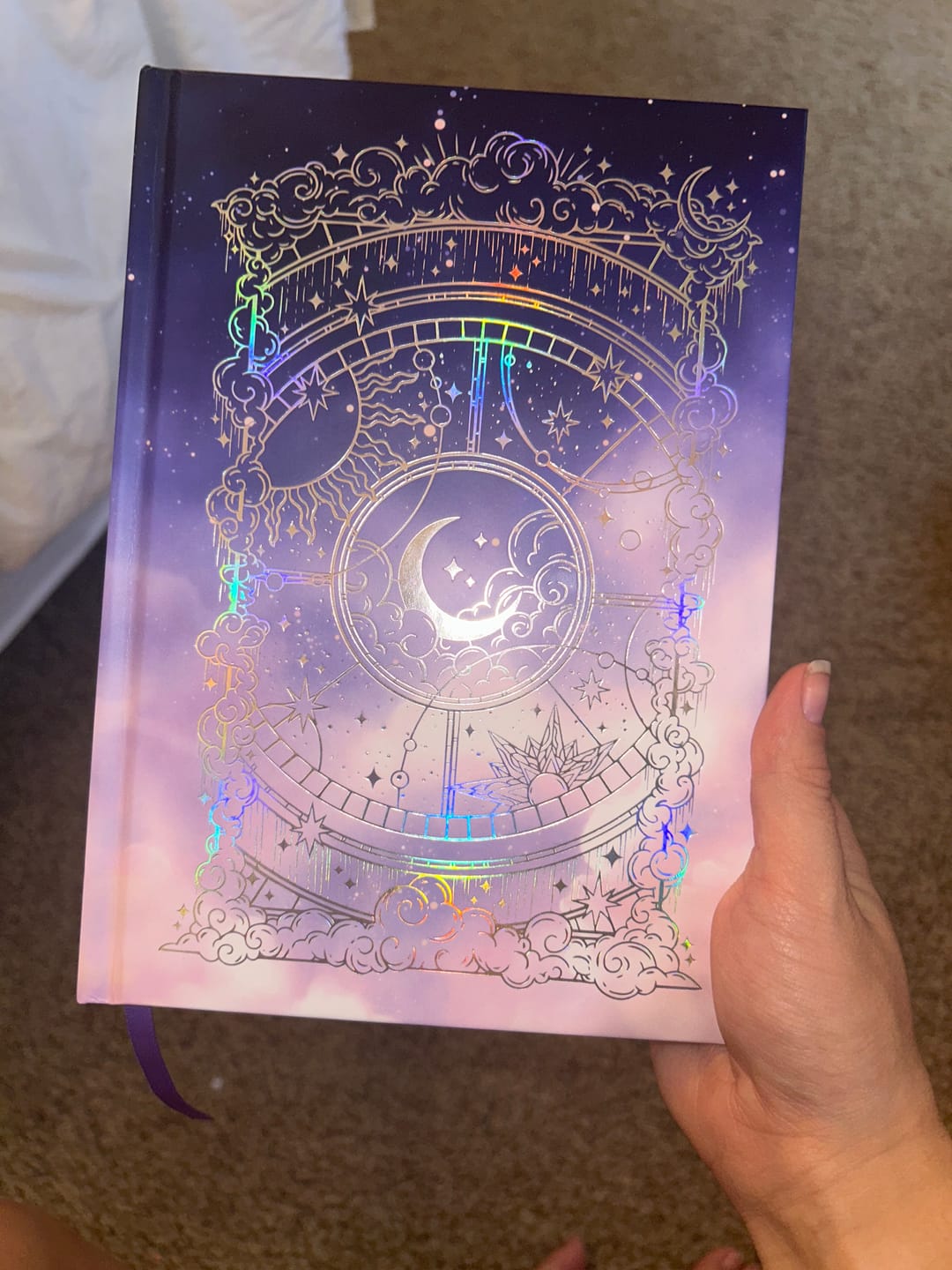 Customer photo review of Otherworldly Journal Blue