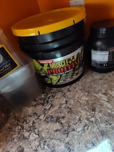 Devlin P. review of 12 lbs Bucket - Colossal Labs™ Muscle Protein image 1 out of 1