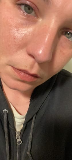 Customer photo review of Whipped Tallow Moisturizer