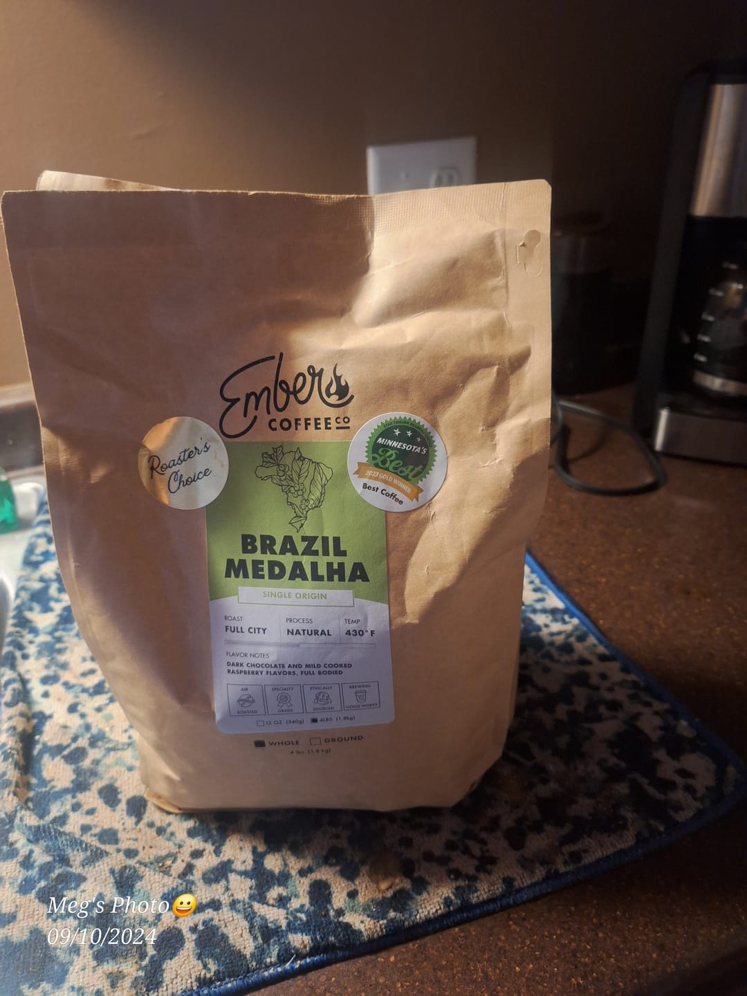 Customer photo review of Brazil Medalha