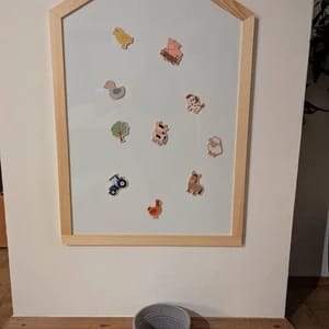 Customer photo review of Kühlschrankmagnete: Bauernhof
