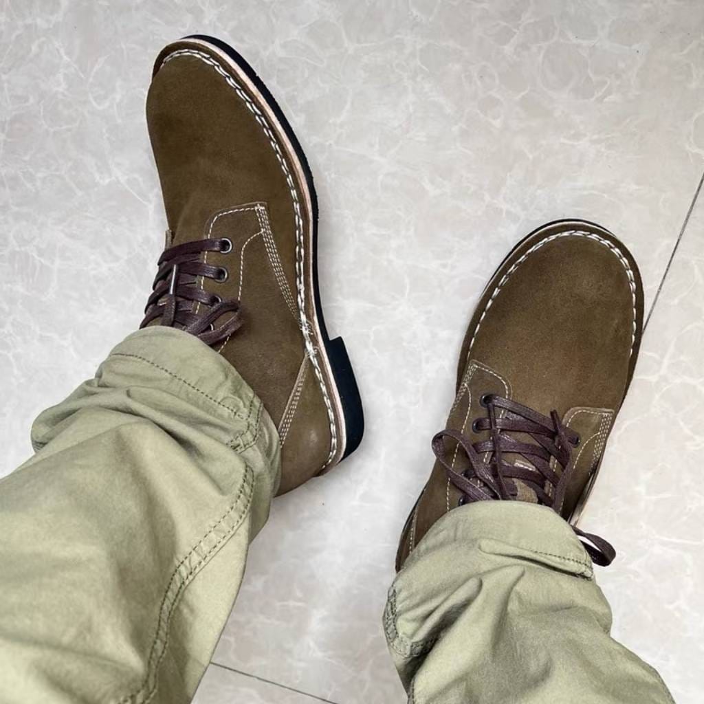 Customer photo review of M-43 Desert Mid-Calf Martin Boots