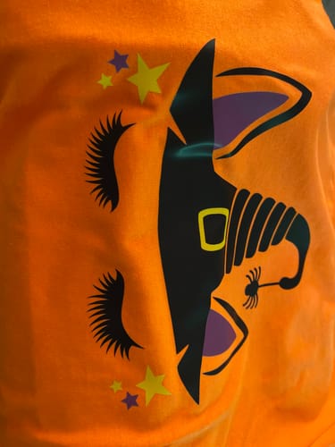 Customer photo review of WITCH HAT DTF Transfer