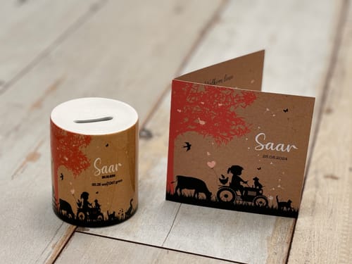 Customer photo review of Sublimatievoordeel  Keramische Spaarpot (hervulbaar)