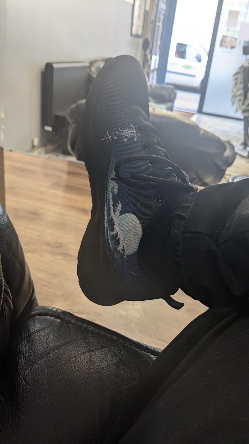 Customer photo review of Sneakers Ryūjin